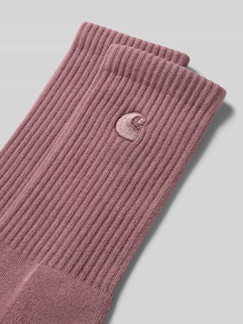 Carhartt Work In Progress Sokken met labelstitching model 'Hudson'