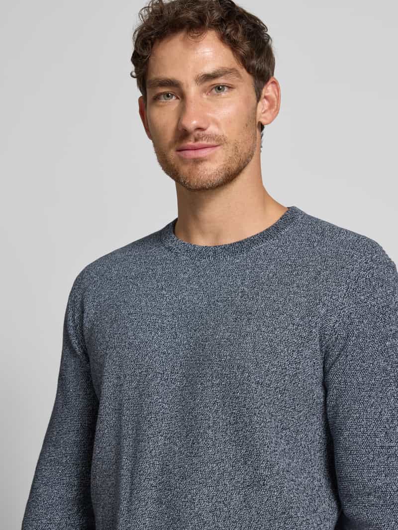 Tom Tailor Regular fit gebreide pullover van zuiver katoen