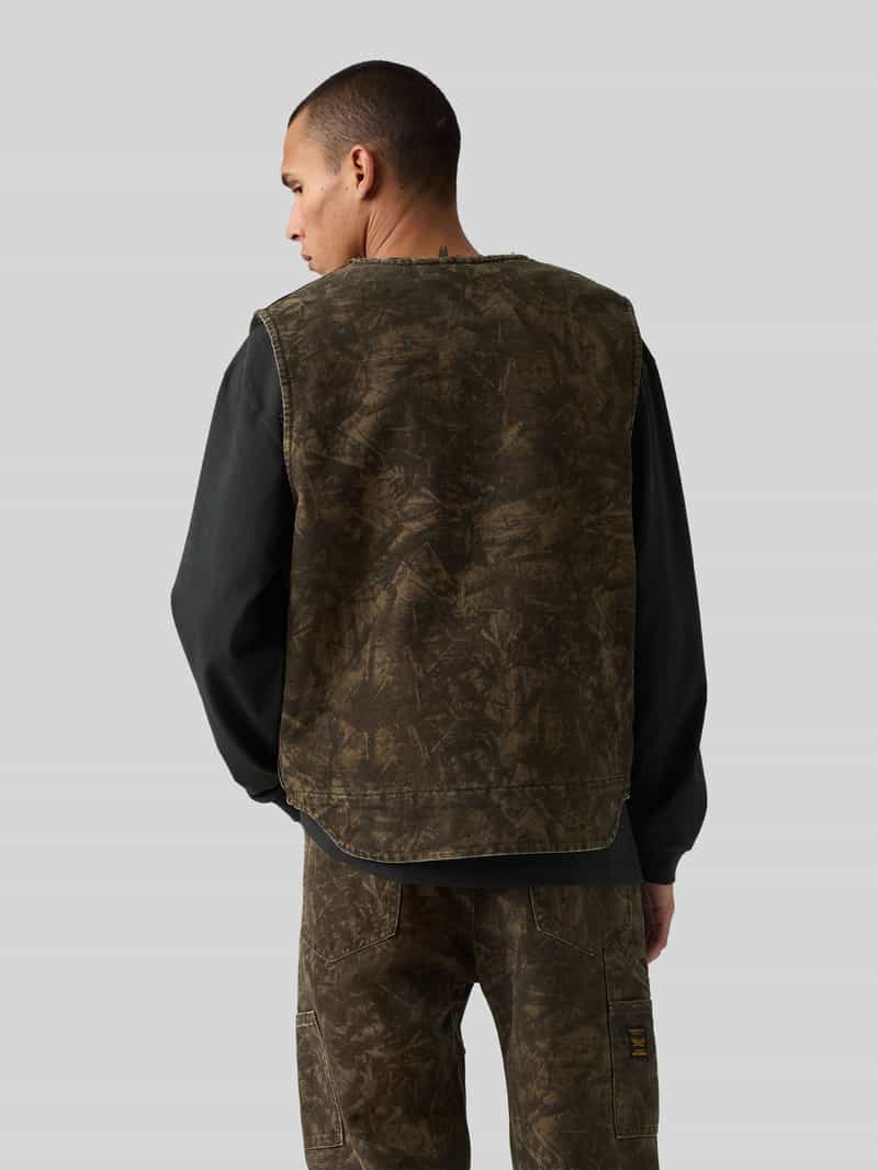 Levi's Regular fit bodywarmer van puur katoen model 'SARATOGA'