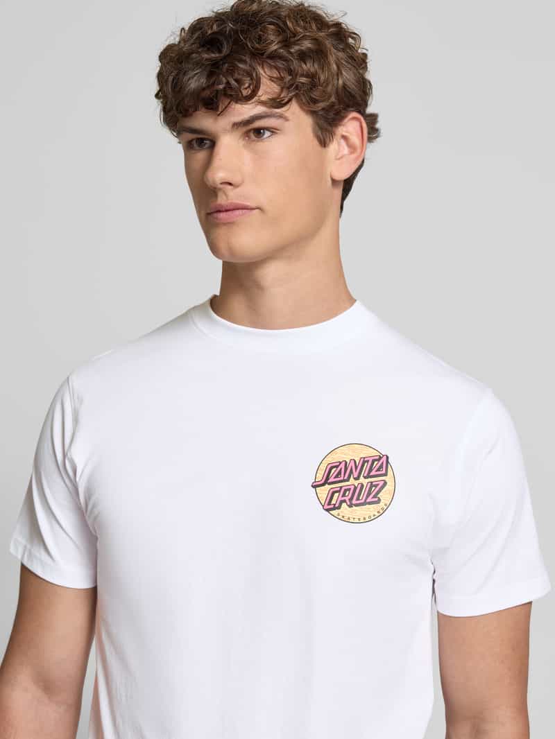 Santa Cruz T-shirt met labelprint