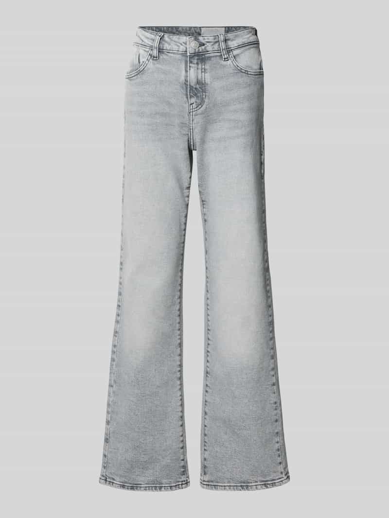Noisy May Wide leg jeans in used-look model 'YOLANDA'