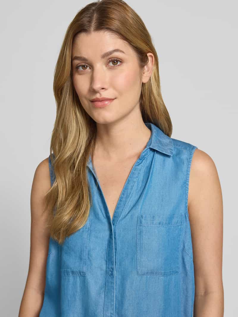 Soyaconcept Overhemdblouse van puur lyocell model 'Liv'