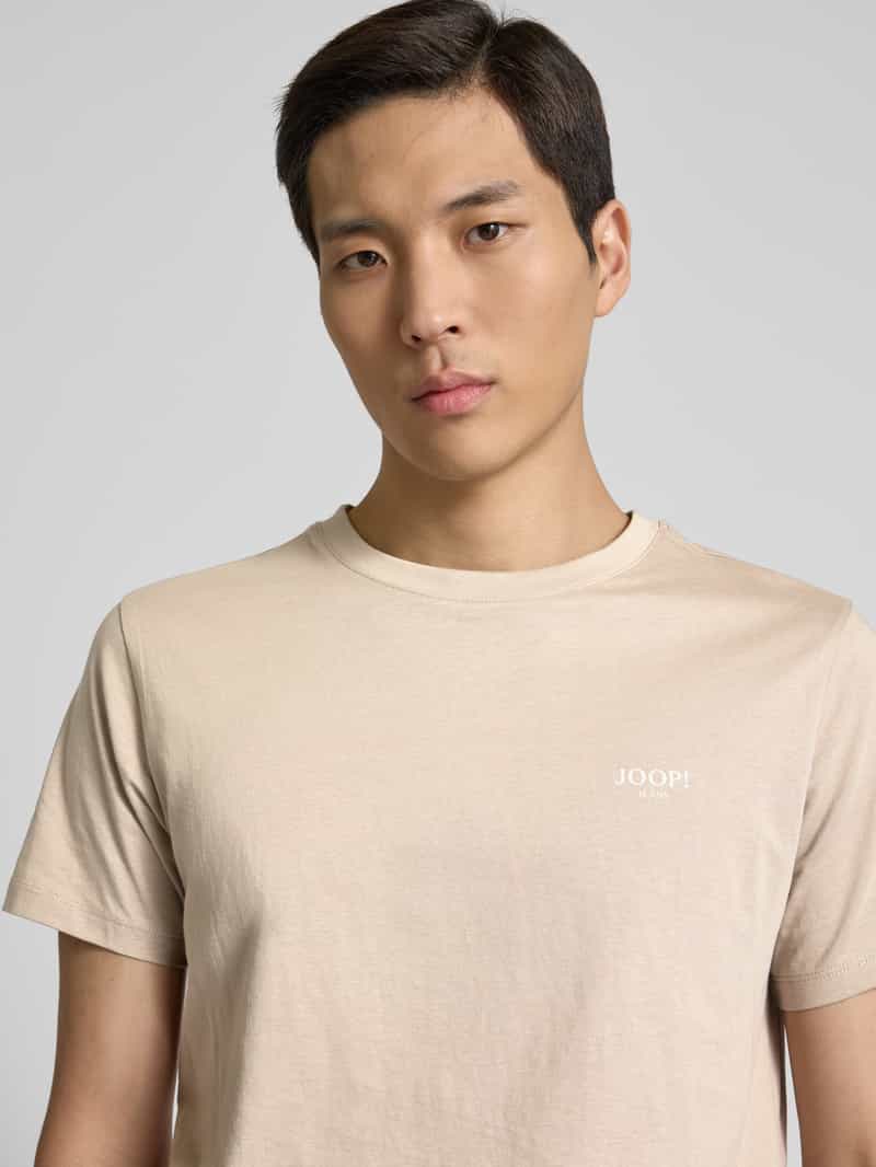 JOOP! JEANS T-shirt met labelprint model 'Alphis'
