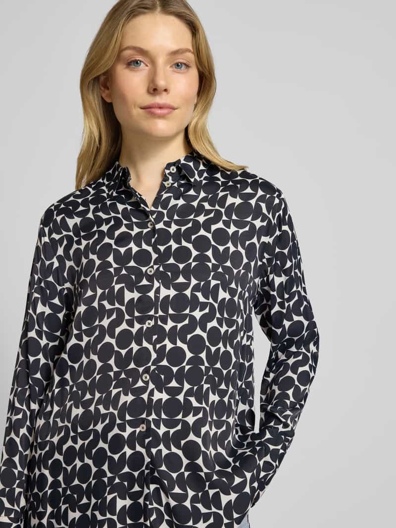 Eterna Overhemdblouse met knoopsluiting