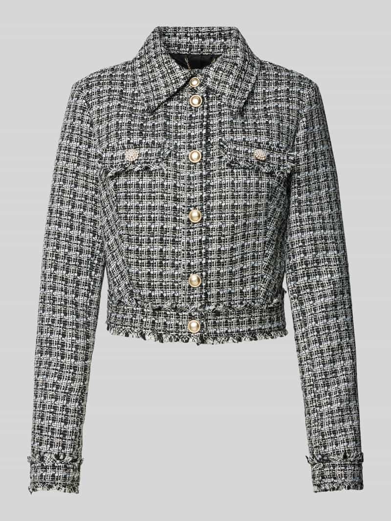 Guess Korte blazer met platte kraag model 'DAPHNEE'