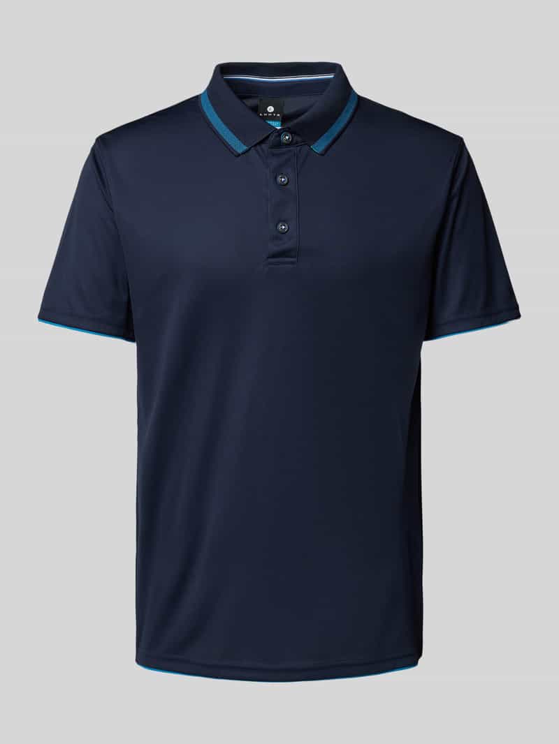 LUHTA Regular fit poloshirt in dubbele-laagjeslook model 'KUORTTI'
