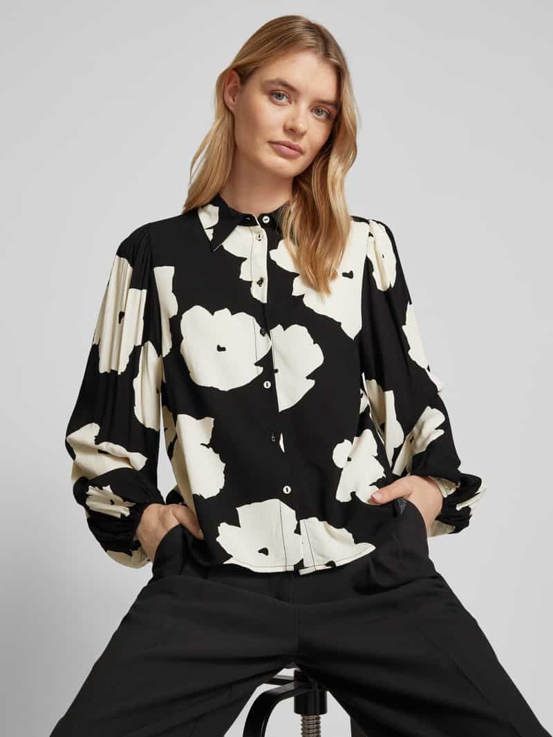 YAS Overhemdblouse met knoopsluiting
