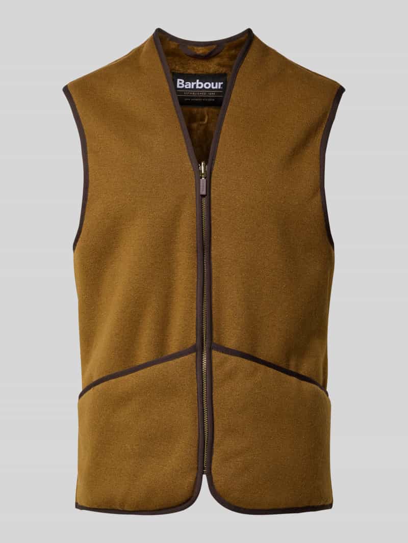 Barbour Regular fit gilet van imitatiebont