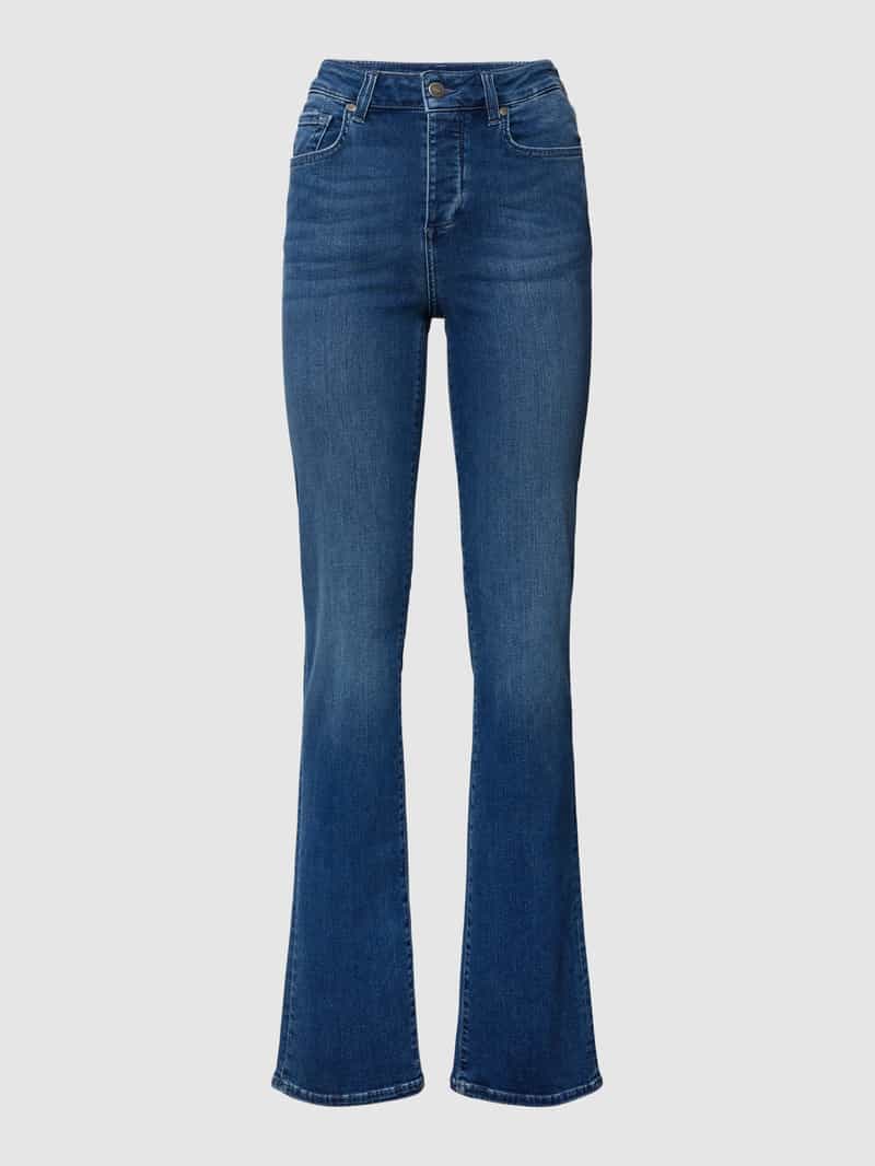 Liu Jo White Jeans met labeldetail model 'AUTHENTIC'