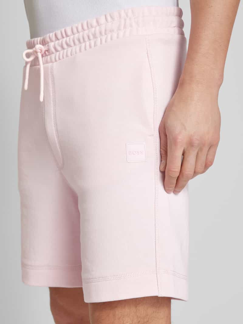 Boss Orange Sweatshorts met elastische band