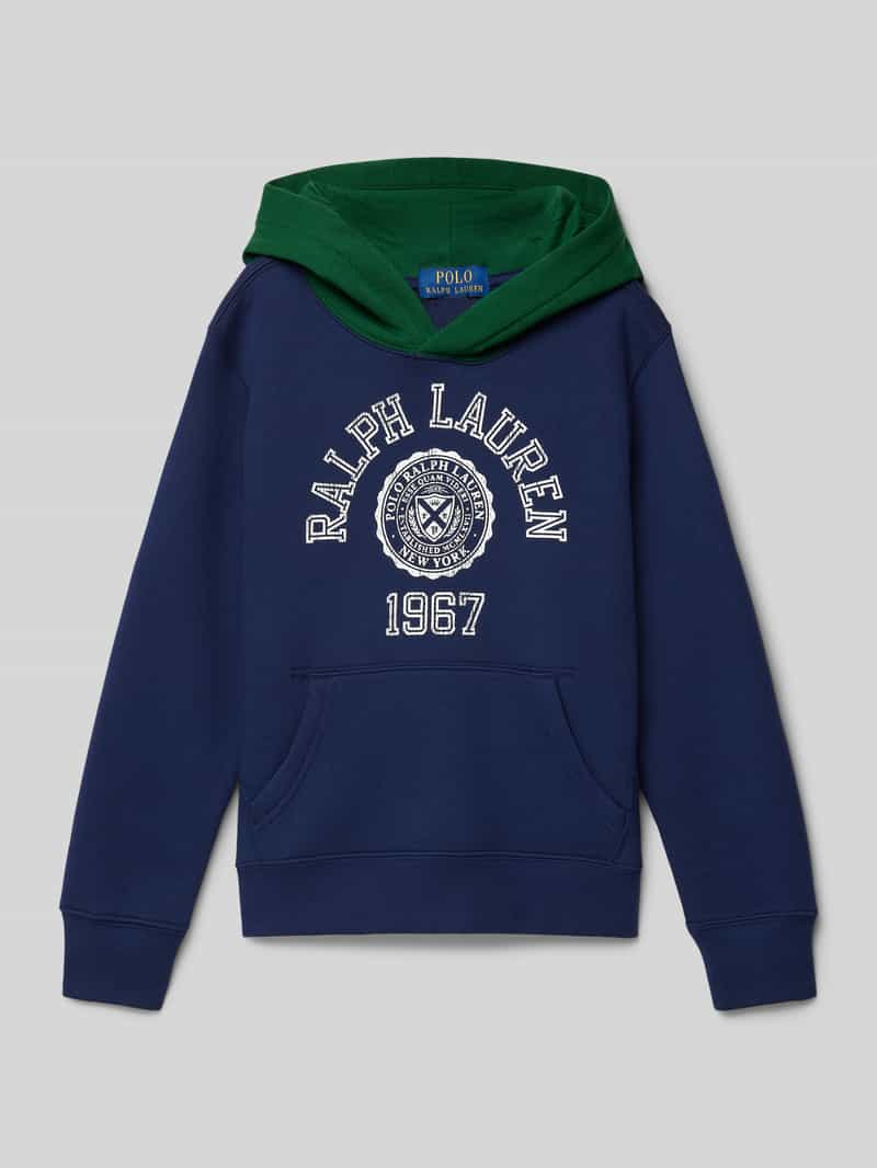 RALPH LAUREN TEENS Sweatjack met kangoeroezak