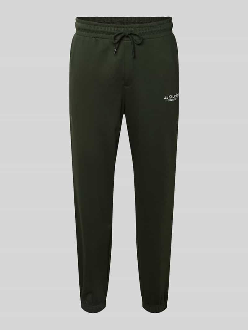 jack & jones Regular fit sweatpants met elastische band model 'KANE'