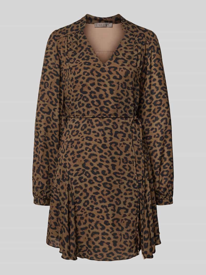 Guess Mini-jurk met strikceintuur model 'WANDA'