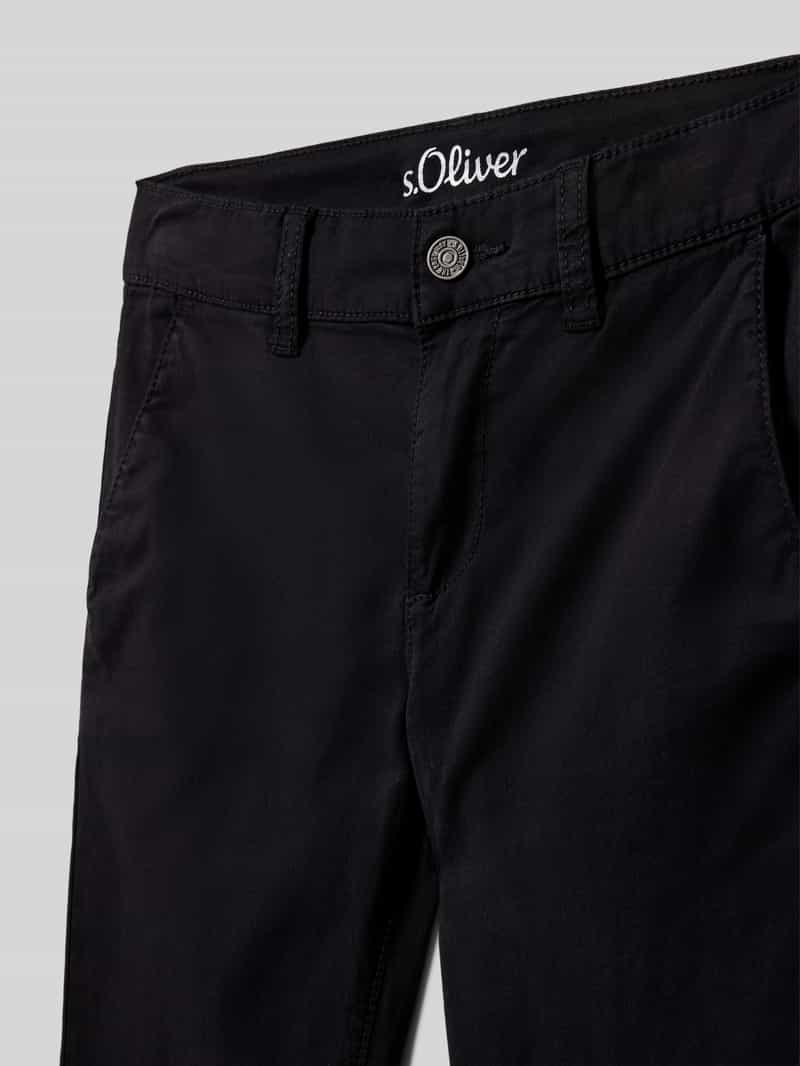 s.Oliver RED LABEL Regular fit chino met interne breedteverstelling
