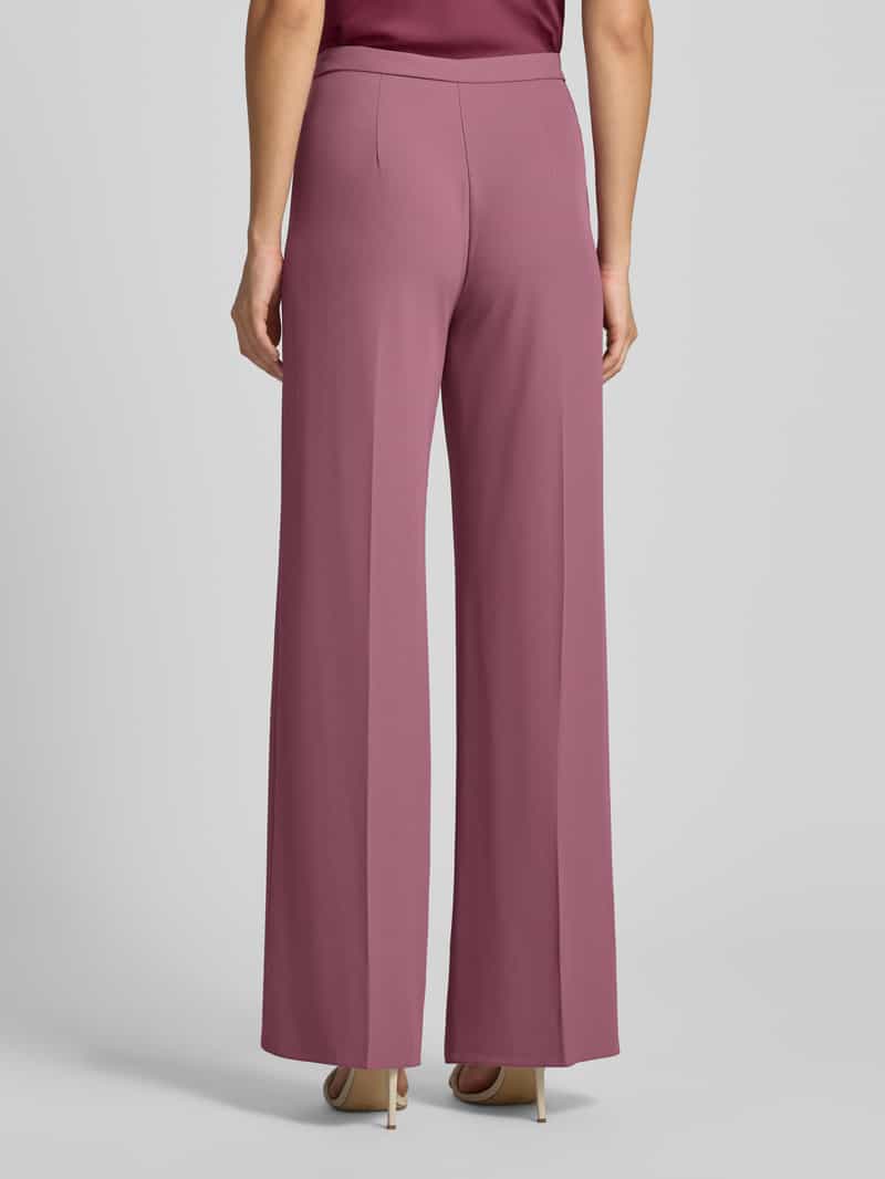 RINASCIMENTO wide leg stoffen broek met knoopsluiting