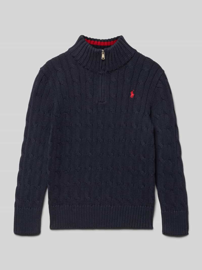 Polo Ralph Lauren Kids Gebreide pullover met labelstitching
