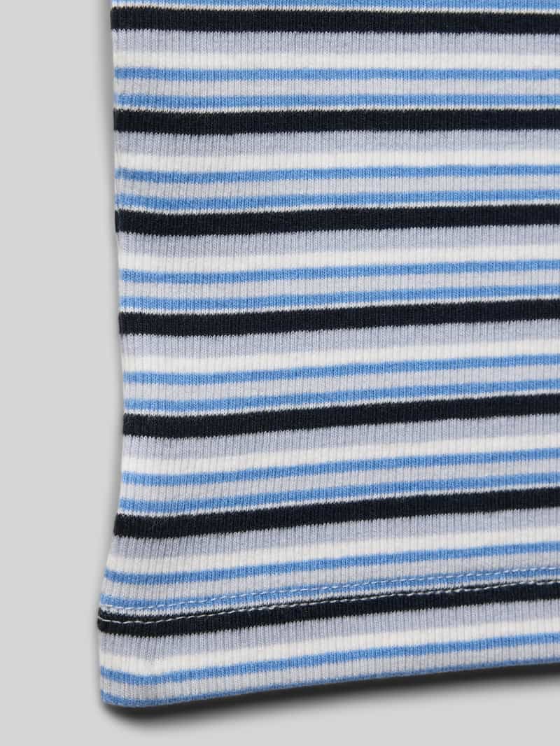 Tom Tailor Slim fit T-shirt van katoenmix