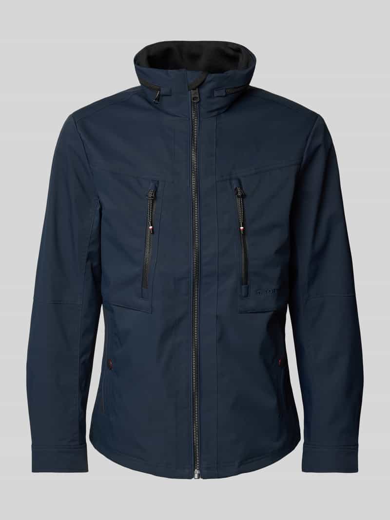 Tom Tailor Regular fit functionele jas met waterdicht materiaal