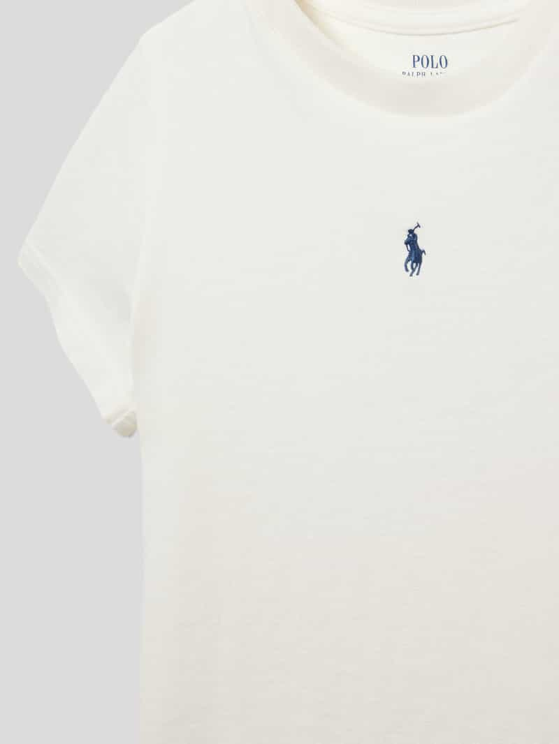 Polo Ralph Lauren Kids T-shirt met labelstitching