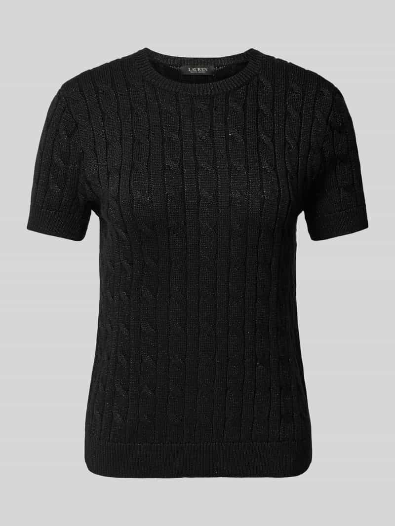 Lauren Ralph Lauren Gebreid shirt met kabelpatroon model 'EYELAH'