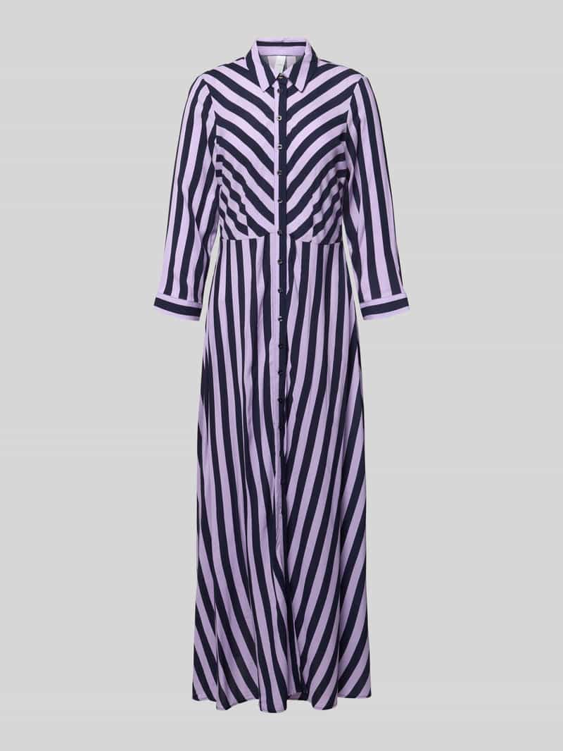 YAS Overhemdjurk van viscose met 3 4-mouw model 'SAVANNA'