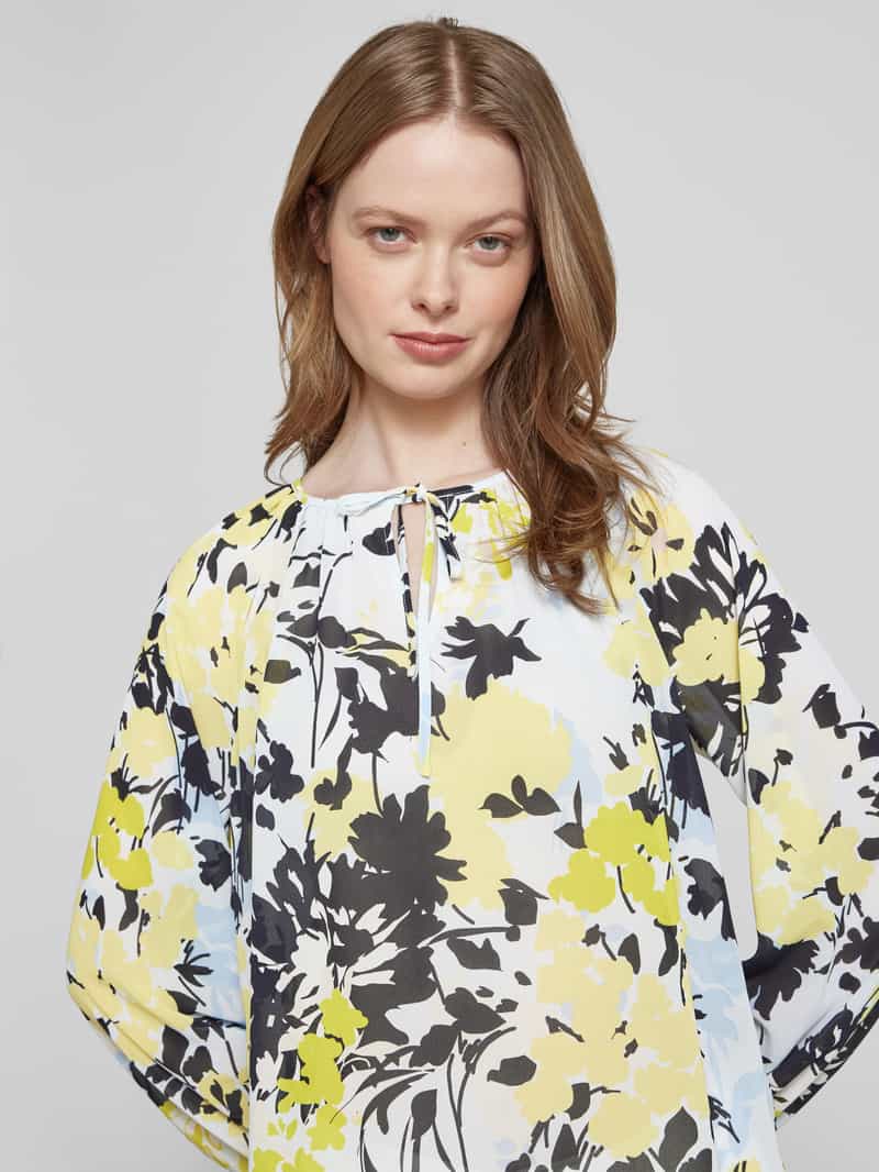 comma Oversized T-shirt met labelprint model 'Linked'