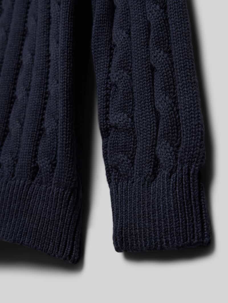 Tommy Hilfiger Teens Gebreide pullover met ribboorden