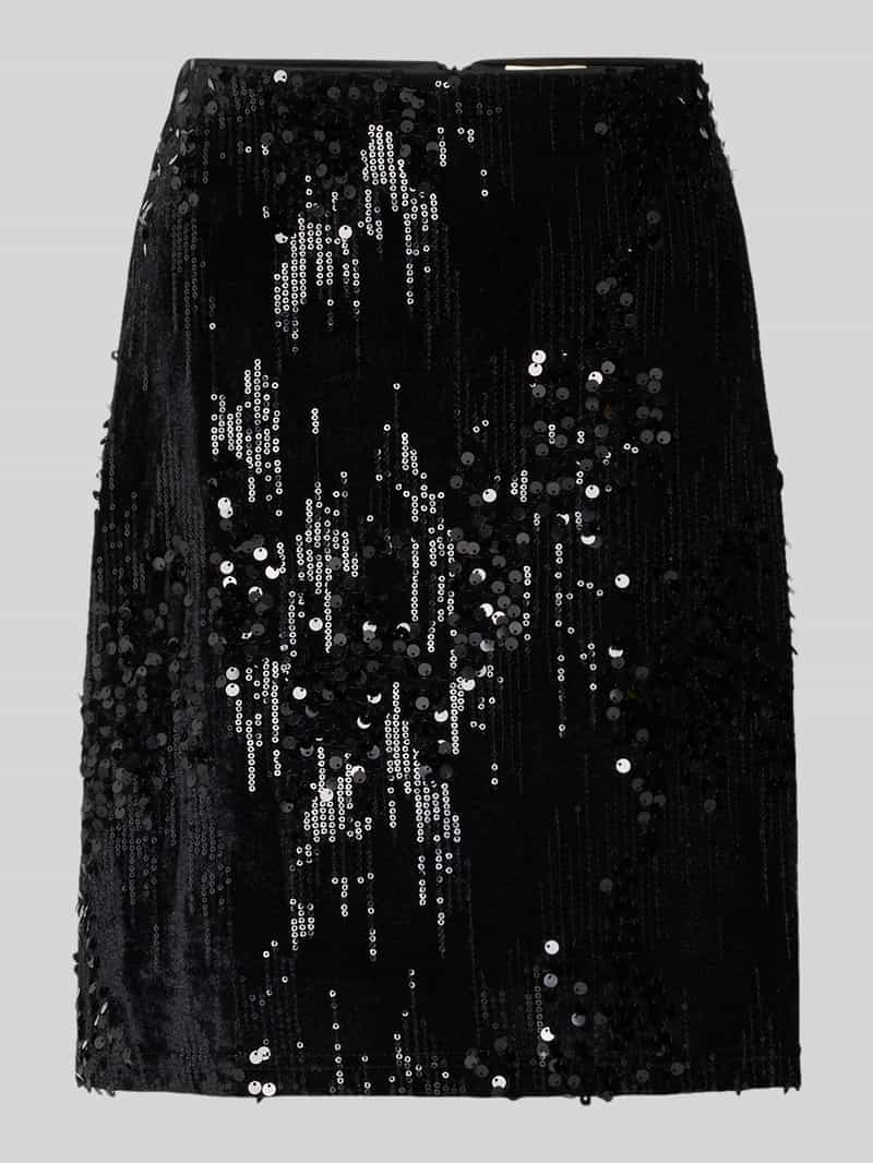 FREE QUENT Minirok met all-over pailletten model 'Doffi'