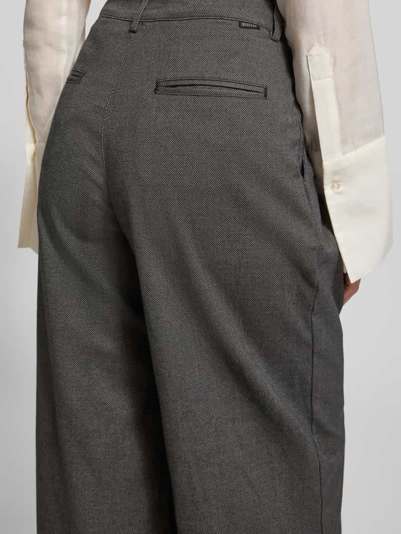 mustang Broek met wijde pijpen en steekzakken model 'Tullahoma'