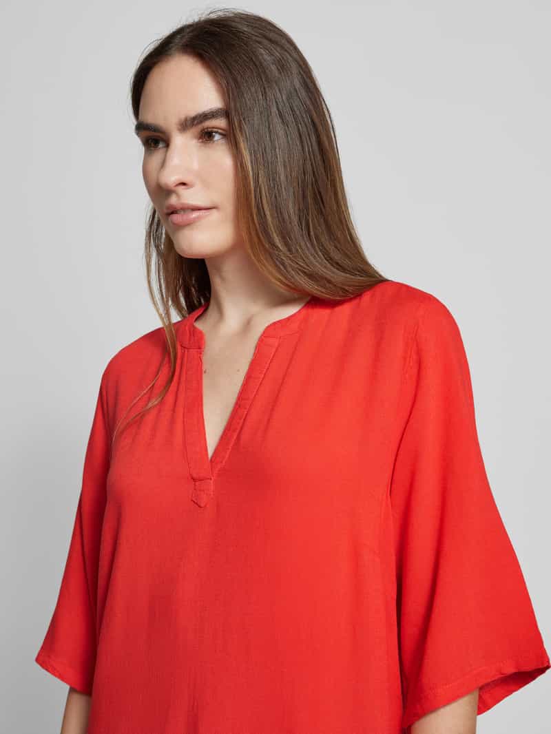 Kaffe Midi-jurk met steekzakken opzij model 'milia'