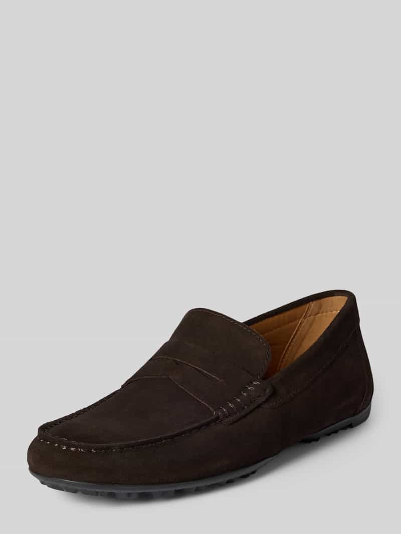 Loafers van leer model 'KOSMOPOLIS RIP'