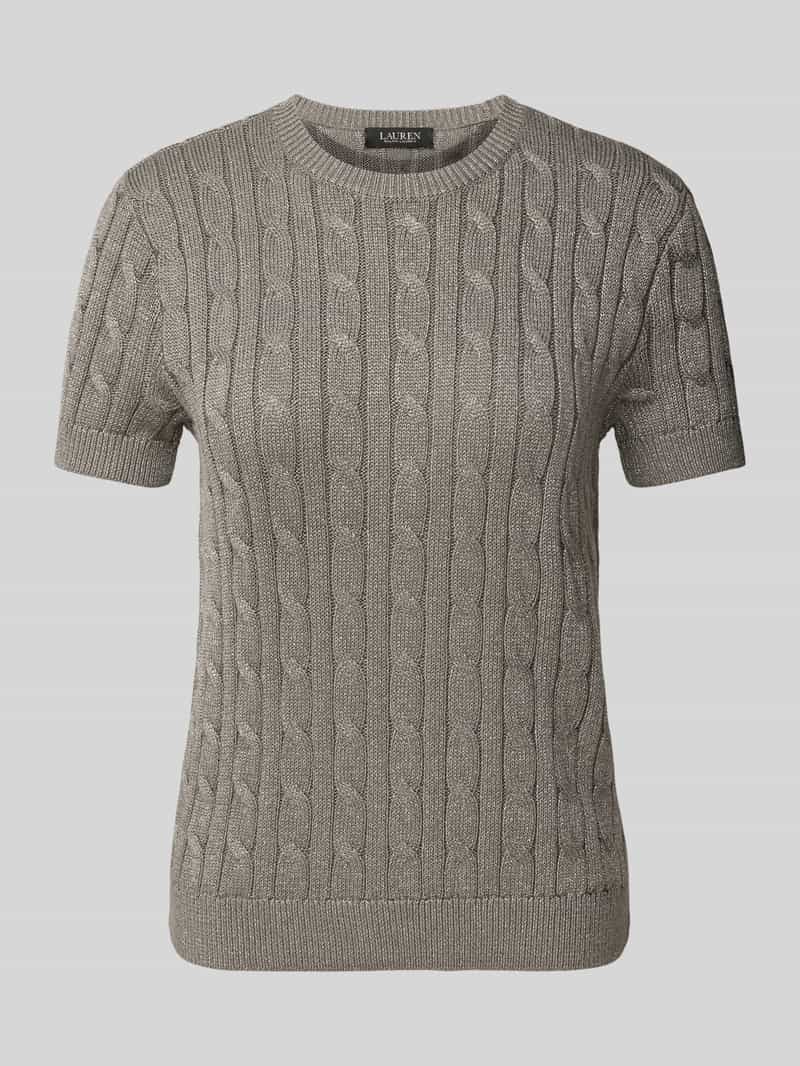 Lauren Ralph Lauren Gebreid shirt met kabelpatroon model 'EYELAH'