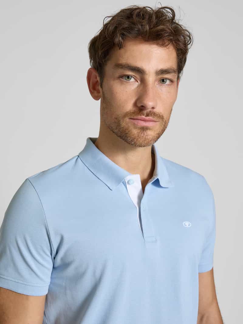 Tom Tailor Regular fit poloshirt van puur katoen