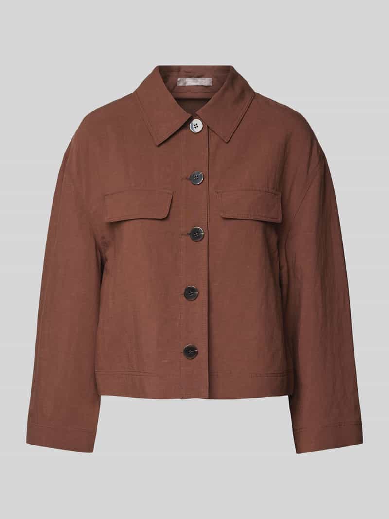 Christian Berg Woman Selection Blazer met paspelzakken op de borst