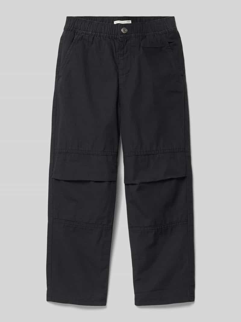 Tom Tailor Regular fit stoffen broek van katoen van