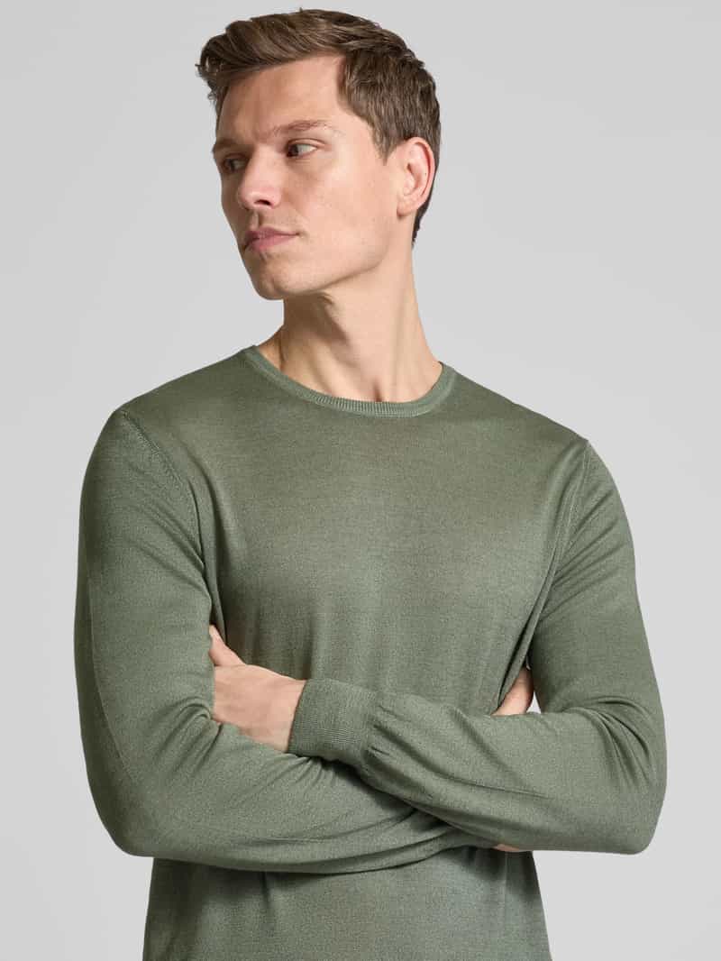 GRAN SASSO Gebreide pullover met ribboorden