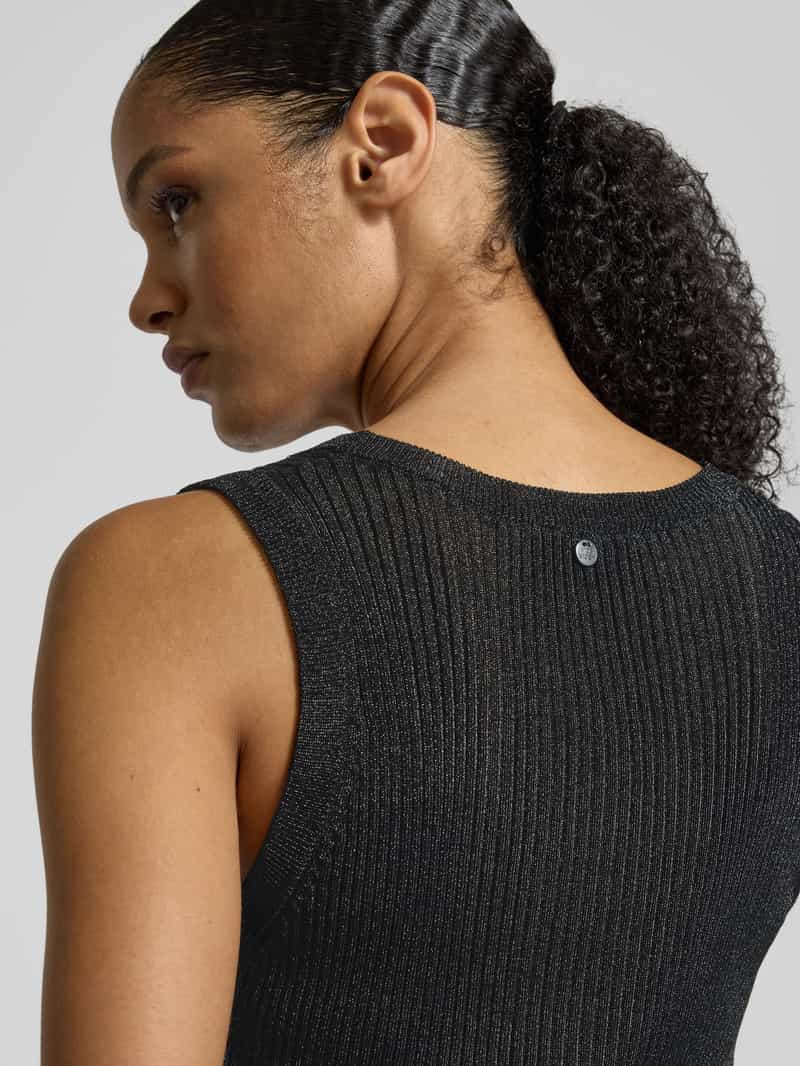 MOS MOSH Tanktop met ronde hals model 'Relena'