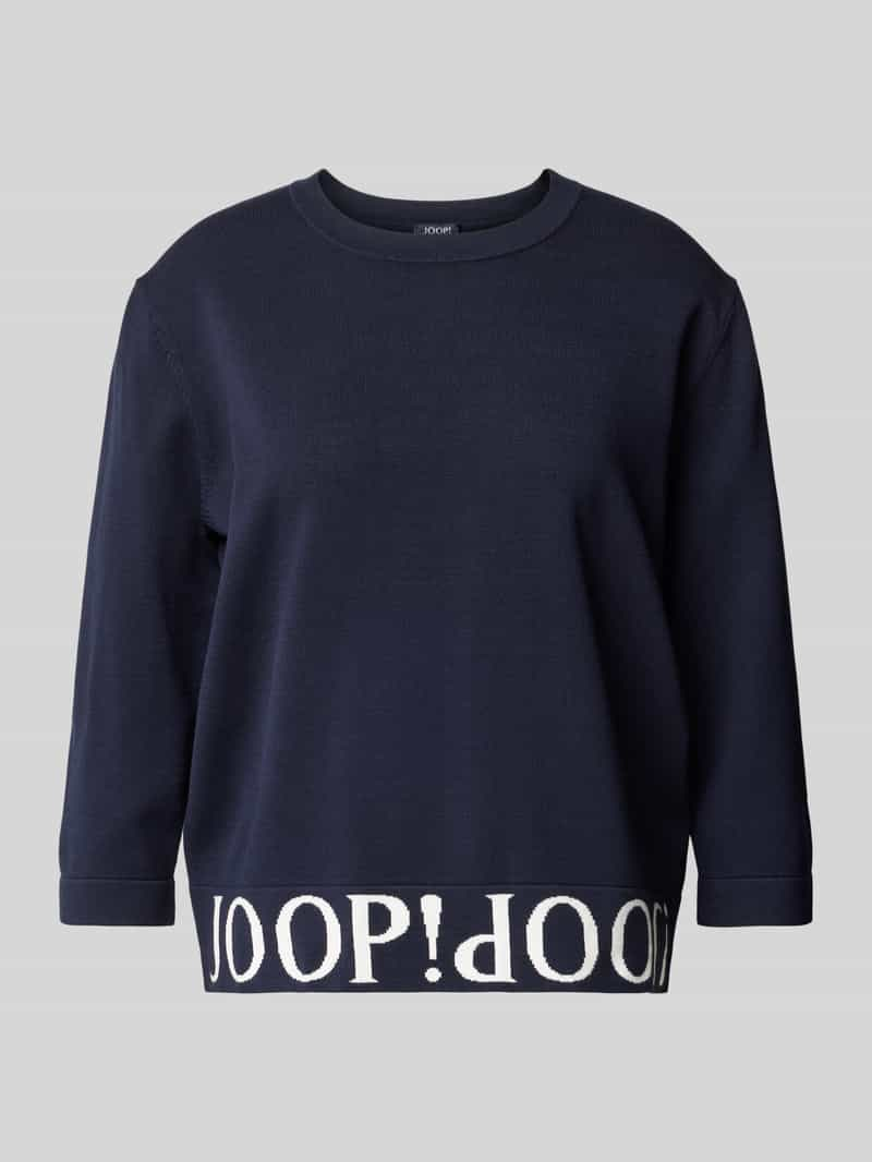 Joop! Gebreide pullover met ronde hals, model 'Kassa'