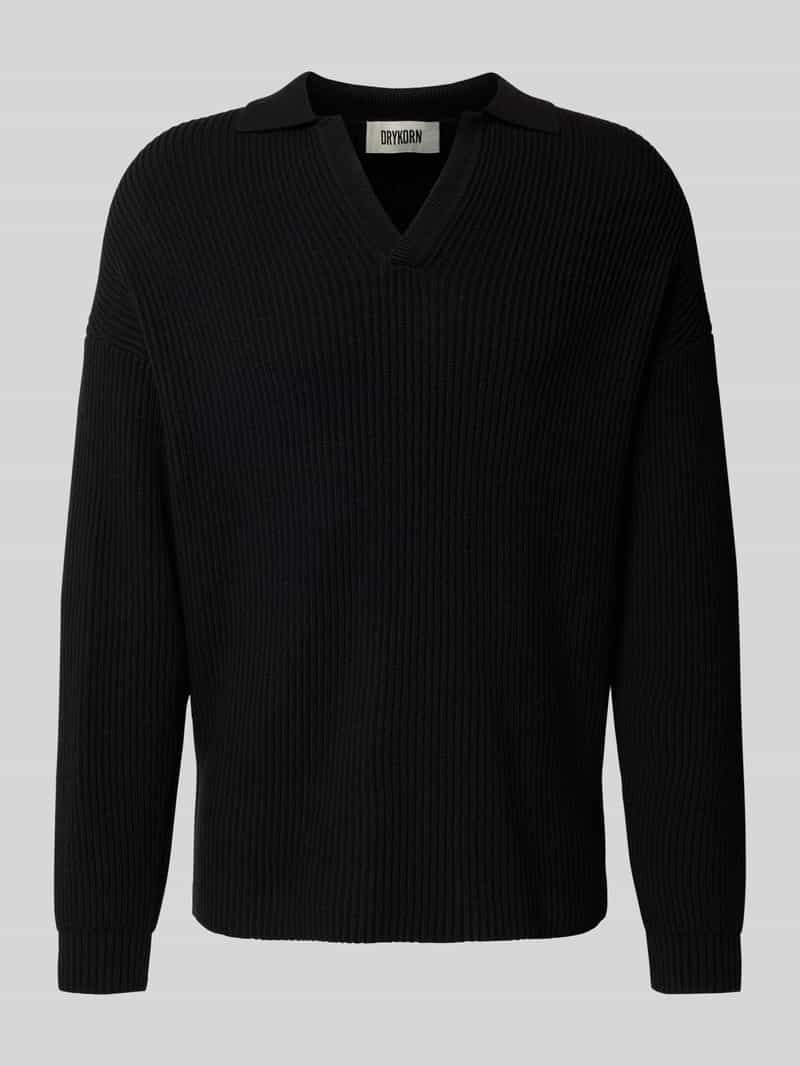 drykorn Gebreide pullover met polokraag