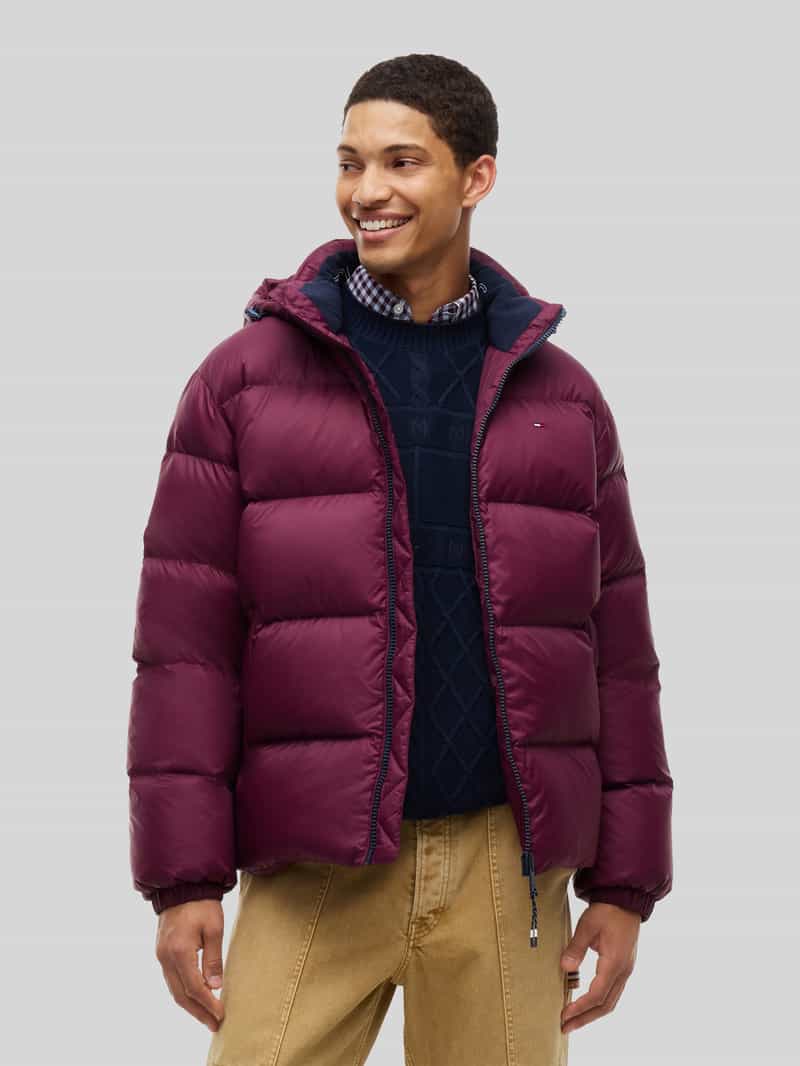 Tommy Jeans relaxed fit donsjack met capuchon