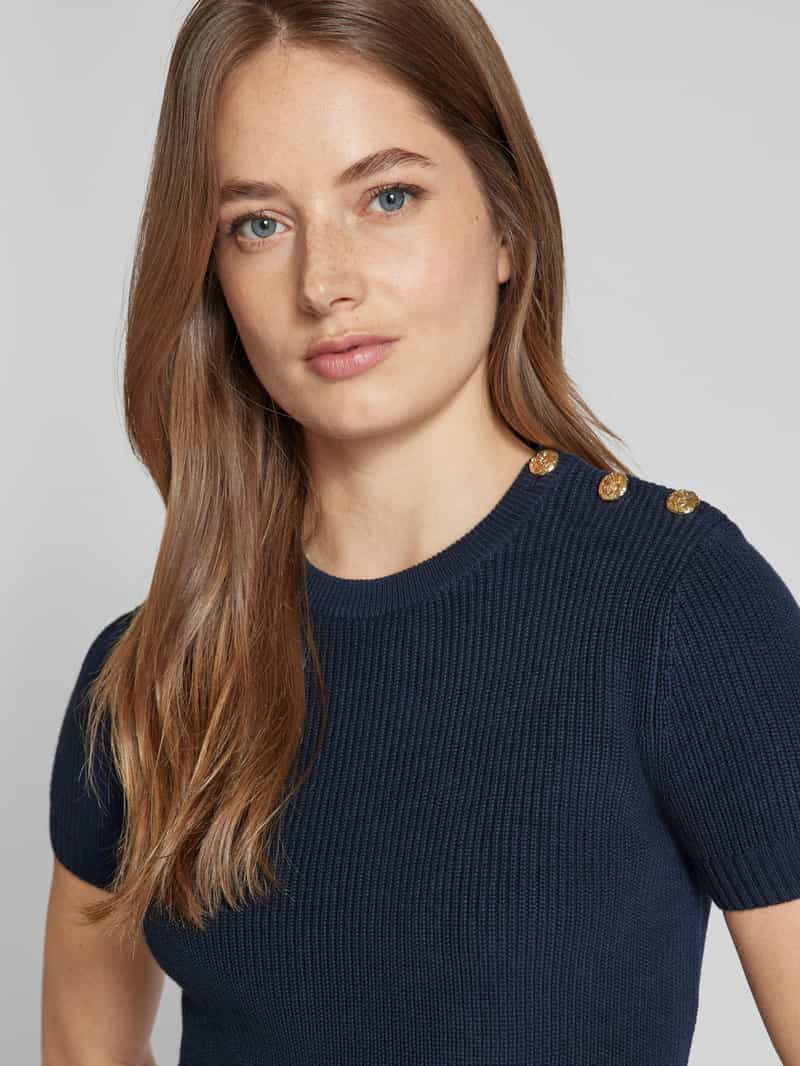 Lauren Ralph Lauren Gebreid shirt met ronde hals model 'EYELAH'