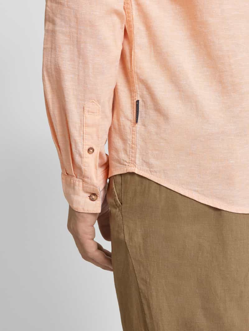 Tom Tailor Regular fit vrijetijdsoverhemd met opstaande kraag