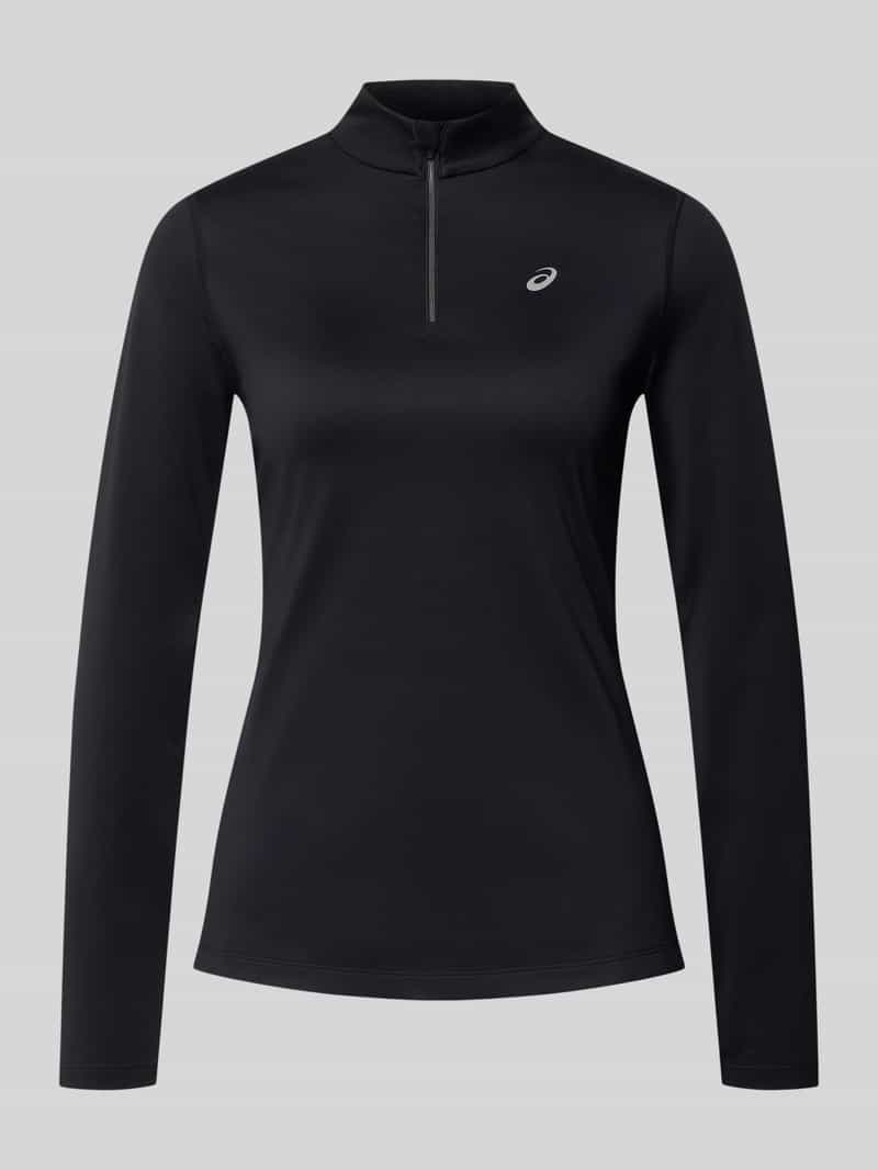 ASICS Functioneel shirt met opstaande kraag en ritssluiting
