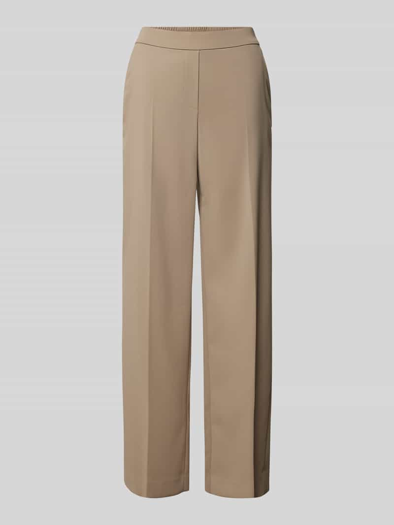 Marc Cain Relaxed fit stoffen broek met elastische band