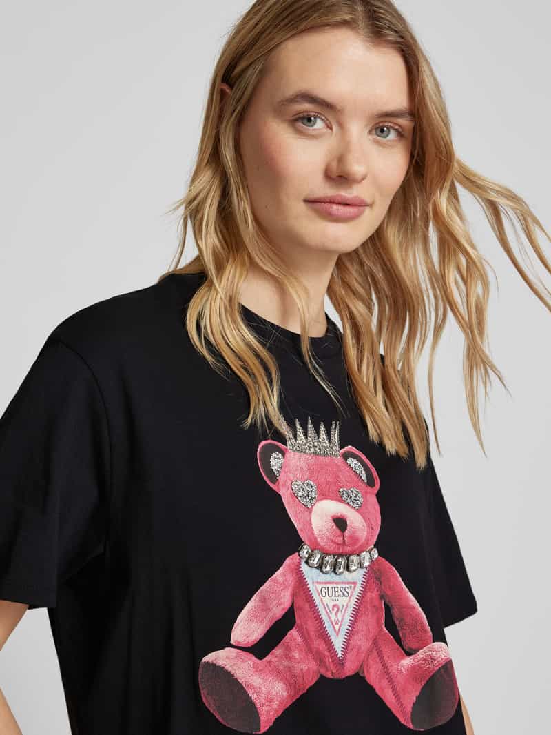 Guess T-shirt met motiefprint