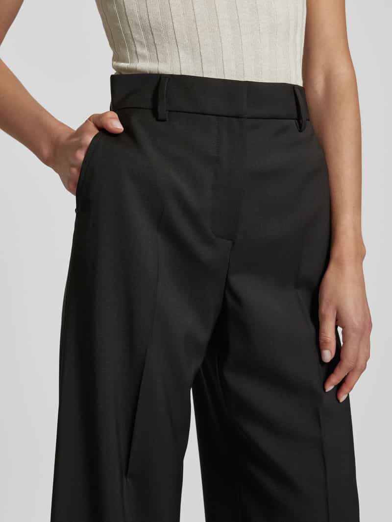 Weekend Max Mara Wide leg stoffen broek met persplooien model 'VISIVO'