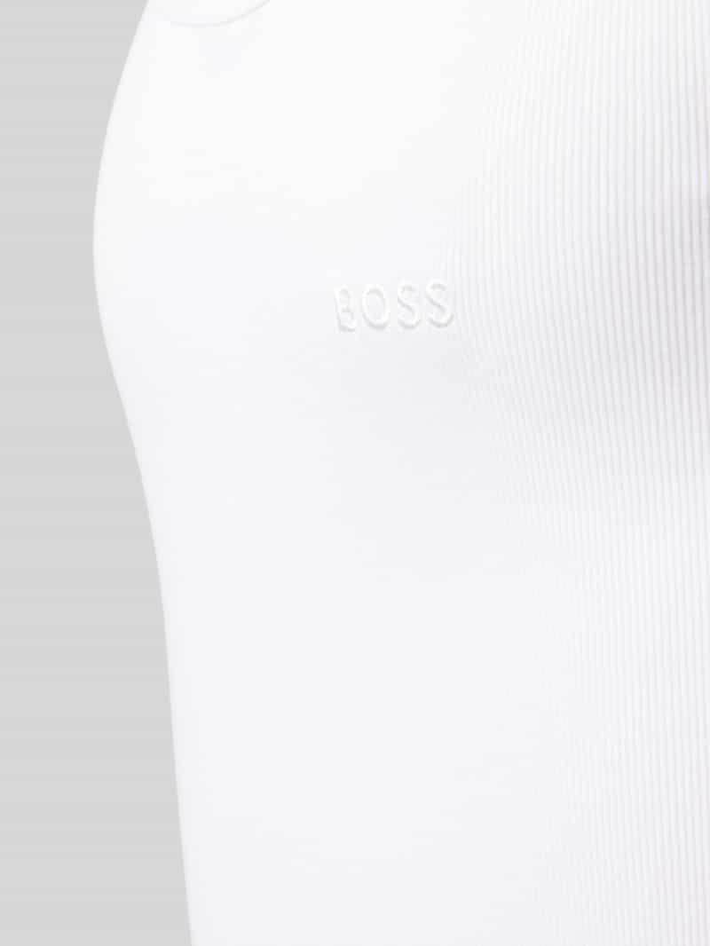 Boss Regular fit tanktop van puur katoen in een set van 3 stuks