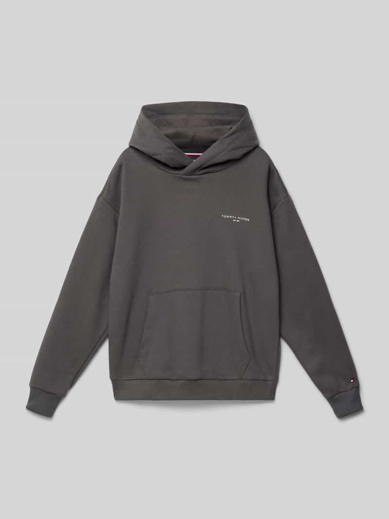 Tommy Hilfiger Kids Regular fit hoodie van katoenmix