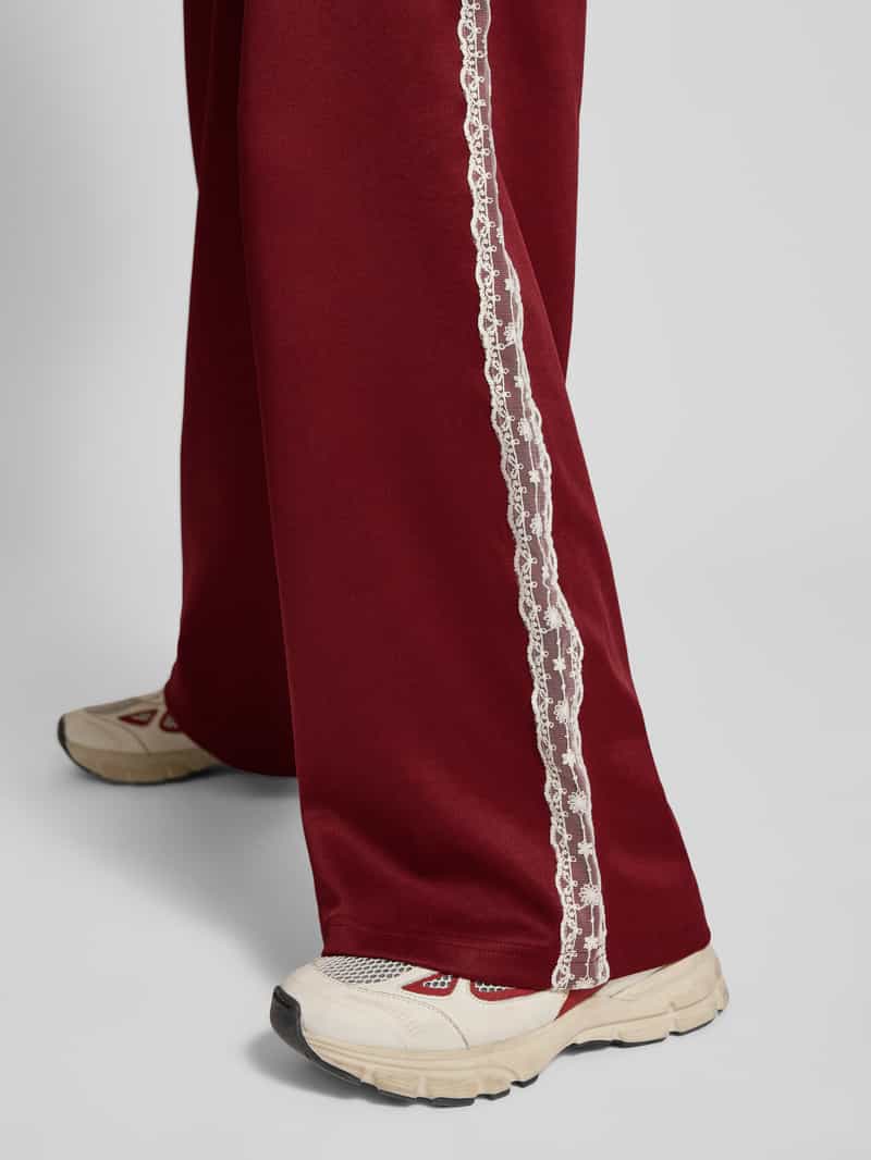 OH APRIL Sweatbroek met kant model 'Kael'