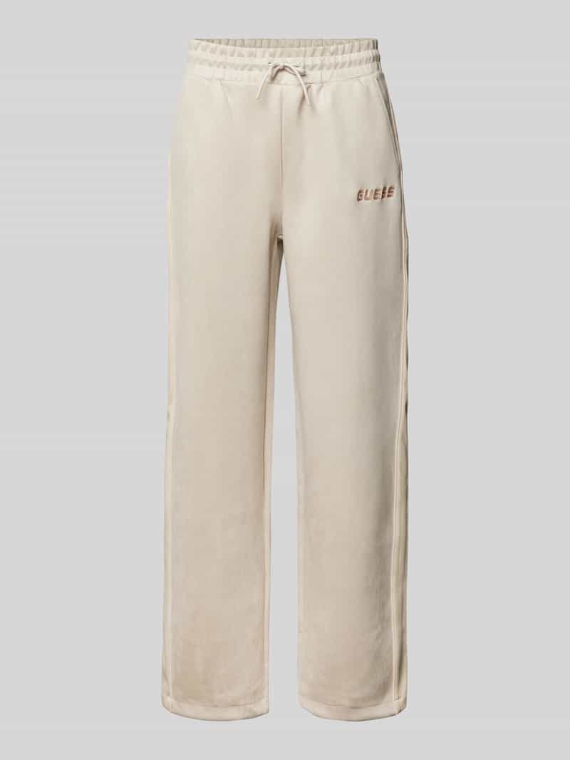 Guess Activewear Straight leg sweatpants met elastische band model 'DARIL'